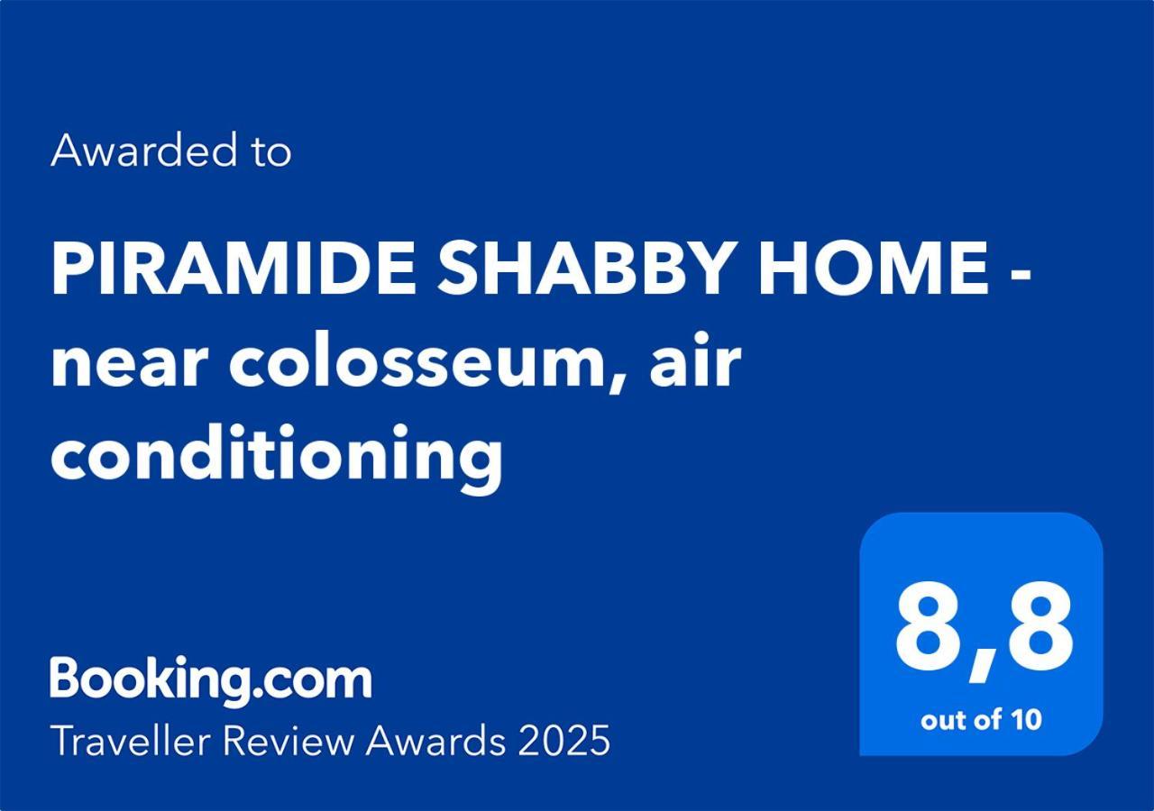 Piramide Shabby By Casa E Lode - Colosseum, Air Conditioning Roma Exterior foto